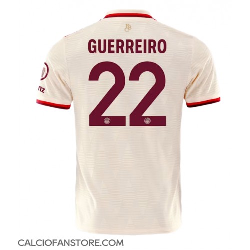 Maglia Calcio Bayern Munich Raphael Guerreiro #22 Terza Divisa 2024-25 Manica Corta